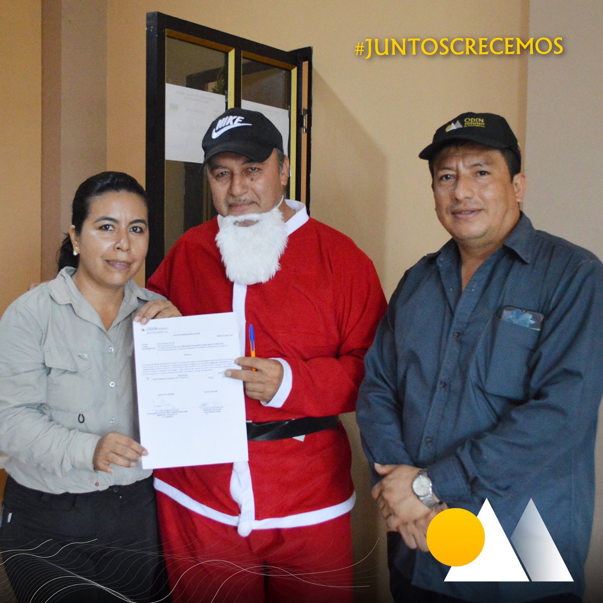 A través de nuestra Campaña Navideña 2023, ODIN Mining del Ecuador compartió un mensaje de esperanza, amor y unión con los más pequeños de nuestro cantón a través de la acción conjunta con GADs parroquiales como el de San Juan Cerro Azul.

#JuntosCrecemos #OdinMiningDelEcuador