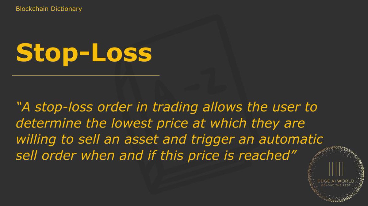 CryptoCortex2's tweet photo. 💡Did you know...@EdgeAIWorld's trading bot allows you to set your own stop-loss in your back office allowing greater risk management. But don't worry if you're not a seasoned trader, we will give you our recommended settings to ensure you remain profitable. 
#AIArmy #EdgeAIWorld https://t.co/BoWgMVHOgF