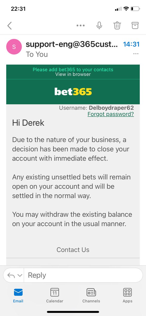 delboy67059644's tweet photo. @itvracing Any chance you can do a discussion on why bookmakers are closing down horse racings punters accounts 🙏 https://t.co/zI8guD26Jr
