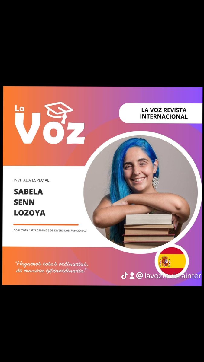 #lavozrevistainternacional 
Conoce a nuestros invitados de la edición #56 🧡

🇪🇸 SABELA SENN
<a href="/sabelasenn/">🌱 Sabeliña 🌱</a>.vidadeartista

#españa