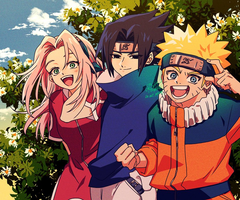 NARUTO「#2023年自分が選ぶ今年の4枚 NARUTO再熱していっぱい楽しく描きました 」|なごみ景（かららい）のイラスト