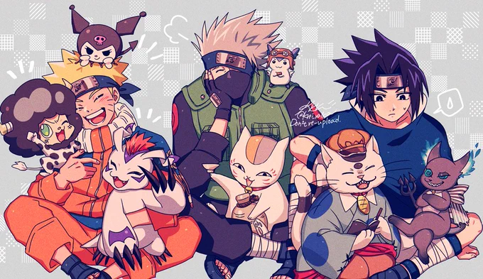 #2023年自分が選ぶ今年の4枚 NARUTO再熱していっぱい楽しく描きました  最初にハマった頃の私に見せてあげたい