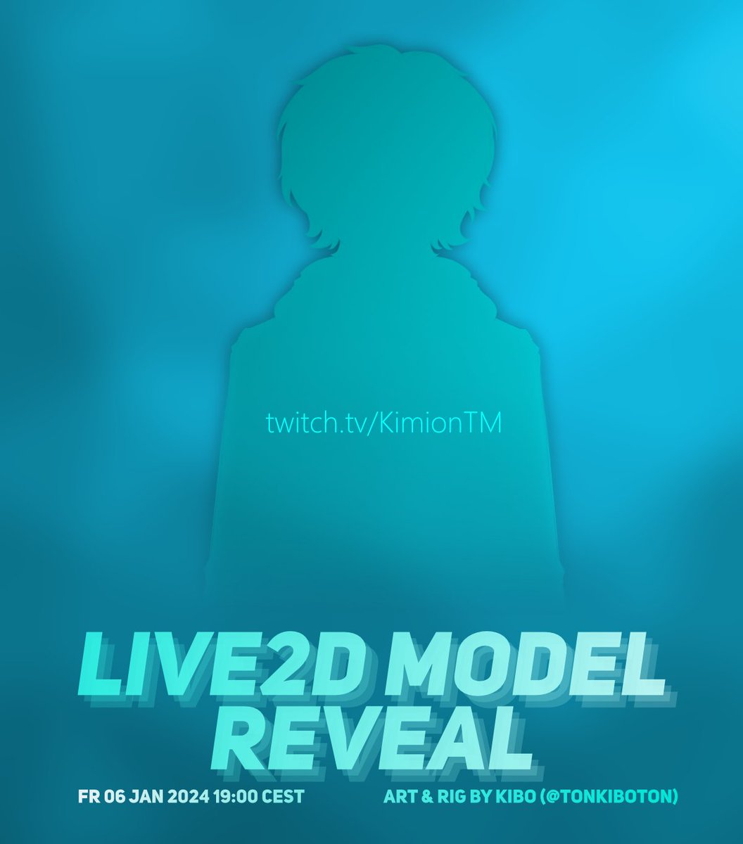 Kimi0n's tweet photo. Can you believe it guys? Live2D model reveal stream. Just a week away! 
The artist and rigger Kibo will be there too! 

#VtuberDebut #Vtuber #VTuberUprising https://t.co/VArQIPNp8S
