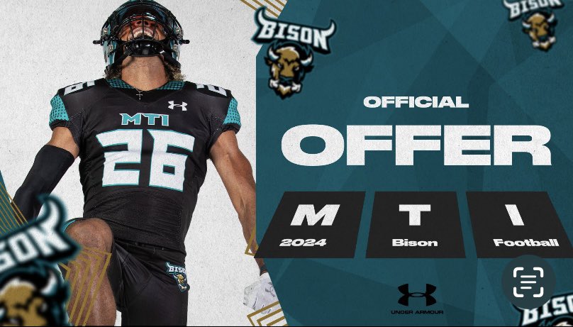 ColsonElisme's tweet photo. Blessed to receive my 2nd official offer from MTI @FPCFootball @MikeW_FPC @MTIFootball https://t.co/JXI2KhfbnA