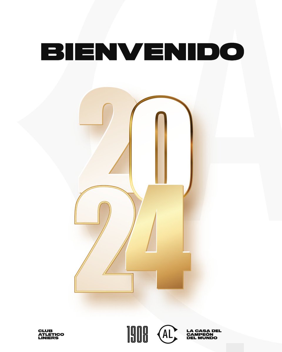 CALiniers's tweet photo. ¡Buen 2024 albinegros!

#VamosChivo🐐 https://t.co/A1rylYDiAr