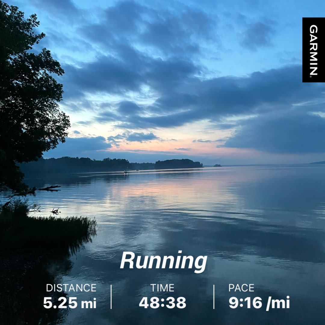 sonicman2010's tweet photo. Drizzling run this morning https://t.co/Utw25Pr2m0