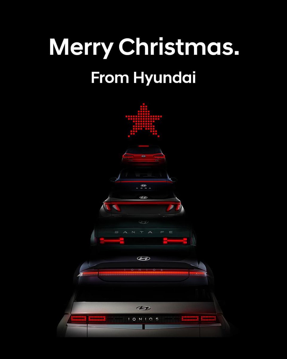#Hyundai 现代汽车在英国市场的圣诞树🎄，是学习汽车家族设计风格元素的素材。#汽车设计 #产品设计 #现代汽车 #工业设计