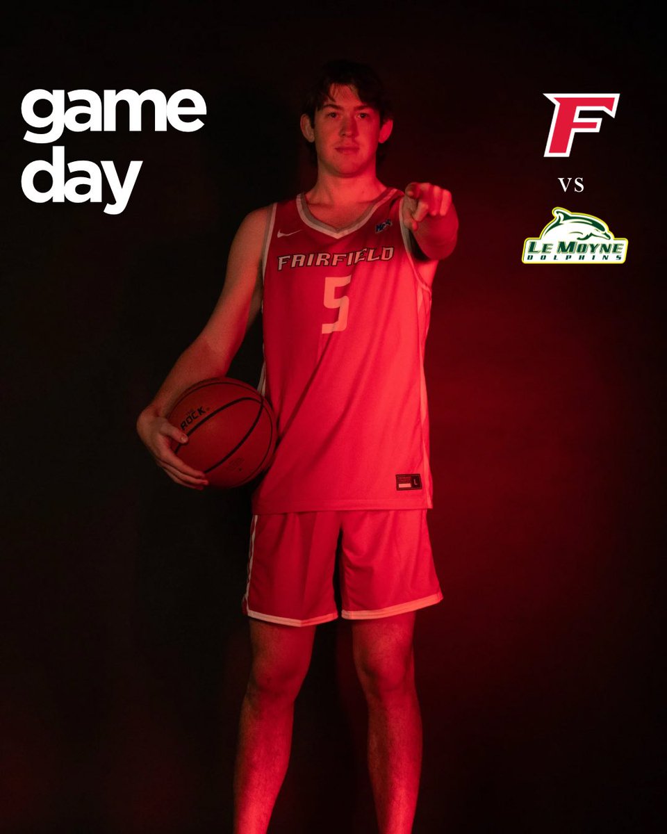 For the last time in 2023… it’s gameday at <a href="/MahoneyArena/">Leo D. Mahoney Arena</a>!
 
🆚 Le Moyne
🏟️ Leo D. Mahoney Arena
⏰ 2 PM
🎟️ fairfieldstags.com/tix
📺 <a href="/ESPNPlus/">ESPN+</a>
🎥 bit.ly/47qjnrW
🌎 maacsports.com/watch
📊 statb.us/b/484503
 
#WeAreStags 🤘🏀