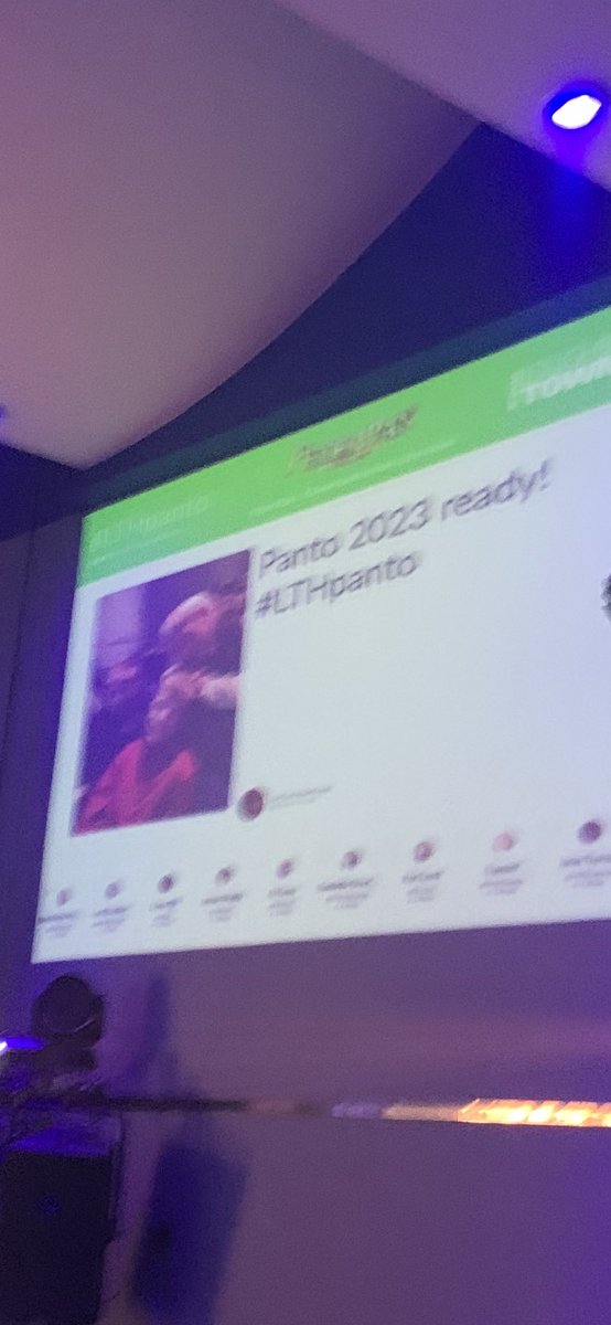 Photo tweet of the photo tweet 🤣#LTHPanto