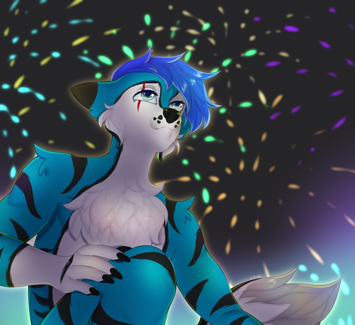 Raffle prize for <a href="/BattleChaing/">V A L M I R 🐺</a> 
Last artwork of 2023 🎉 
Let's see what happens next year 🥳

#furry #art #furryartist #ArtistOnTwitter #ArtistOnX