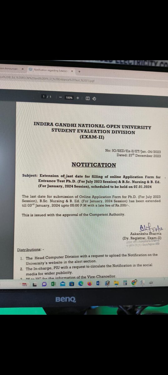 IGNOU has extended date for b.ed but unable to apply <a href="/soeignou/">School of Education, IGNOU</a> <a href="/OfficialIGNOU/">IGNOU</a> <a href="/EduMinOfIndia/">Ministry of Education</a> <a href="/ugc_india/">UGC INDIA</a> @ncteDelhi