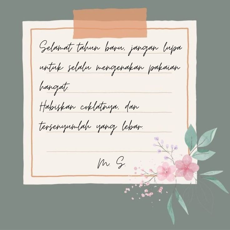nugumashou's tweet photo. ㅤ
           　═══ ❀ ═══

           　Sosok dengan jemala yang tertutup sebuah topi anyam lebar itu berdiri disebuah pintu yang bertuliskan angka 202. 

Sebungkus hadiah dan sepucuk surat diletakkan persis didepan pintu tersebut. ㅤㅤ 

           　ㅤ https://t.co/234FFrg1Gr