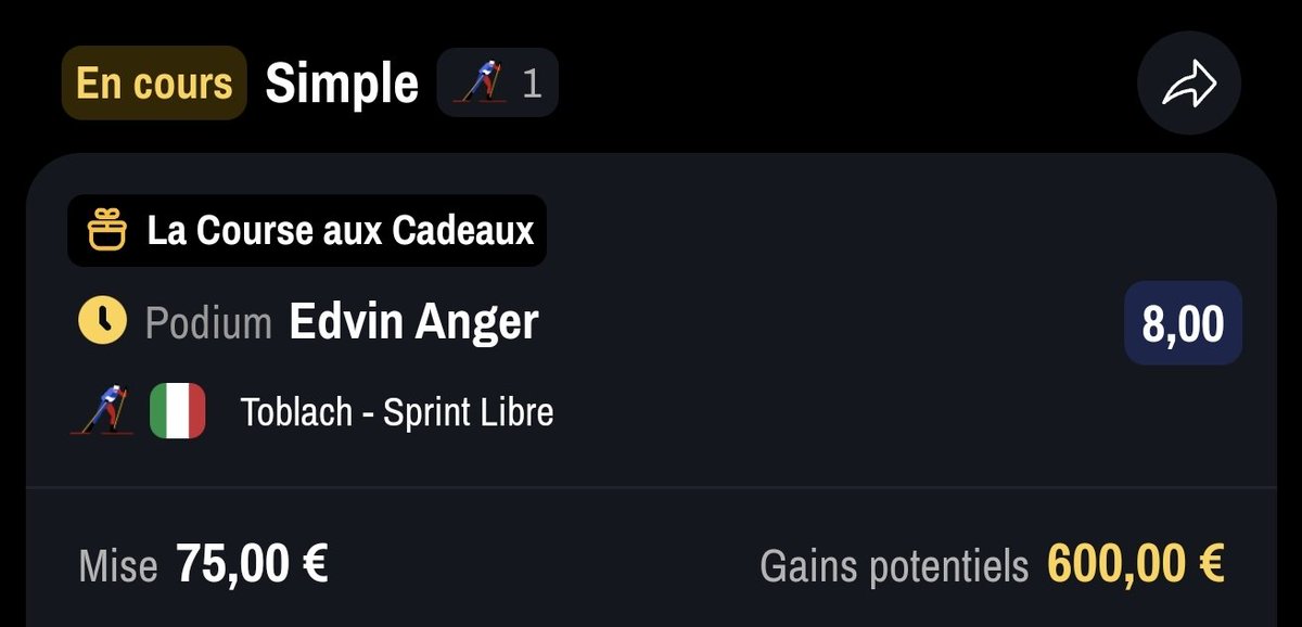 pronoland_'s tweet photo. [Ski de fond ⛷️] Sprint H (15h00)

Anger podium à 8 (0.5%)

C'est ouvert pour le podium, fais nous rêver Edvin 🙏

❤️/RT si tu suis ! https://t.co/lMEHsSLNqm