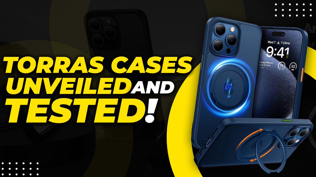 TechForce2016's tweet photo. Sleek Protection for iPhone 15 Pro Max: Torras Cases Unveiled and Tested!
https://t.co/zzrzK8UuwN

#torras #torraspstand #iphone #iphone15procases #iphone15  #iphoneaccessories #bestiphonecase #tech #techforce #newtech #technology #techreview #coolgadgets #gadgets #iphone15pro https://t.co/NIzlpU4FpF
