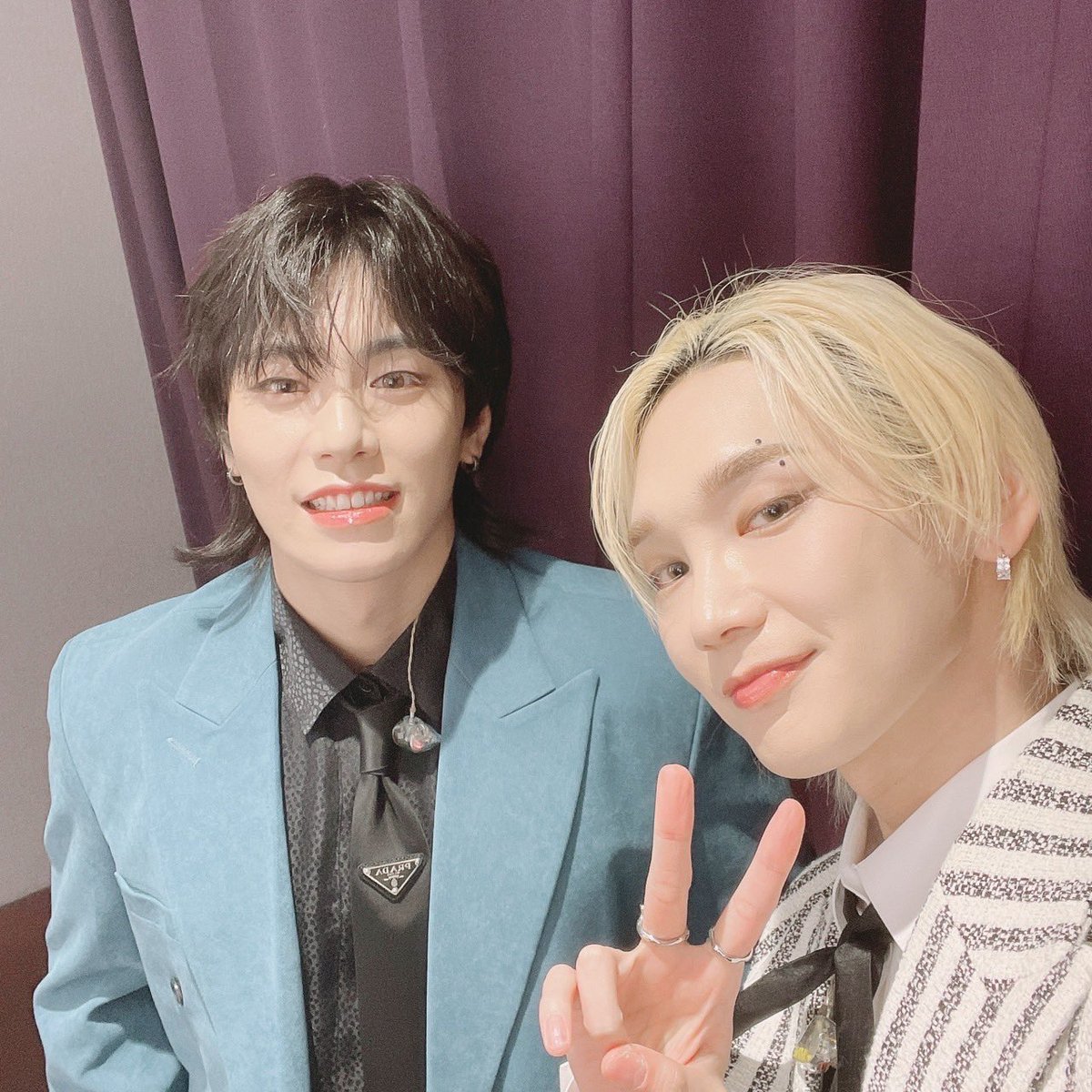 kenta_sanggyun's tweet photo. [#KENTA] 4년만에 만날 수 있게 응원을 주신 모든 짝꿍에게 감사의 말씀을 드리고 싶습니다…!!! 짝꿍 고마워요 :) 2024년에도 잘 부탁해요!! 
[#SANGGYUN] 올해를 잘 마무리한 느낌이다!기분좋은 한 해로 기억될것같습니다☺️ 
모두들 행복한 기억으로 남길 바랍니다. 
내년도 힘차게 달려나가볼게요!! https://t.co/TT1N7tcxnO