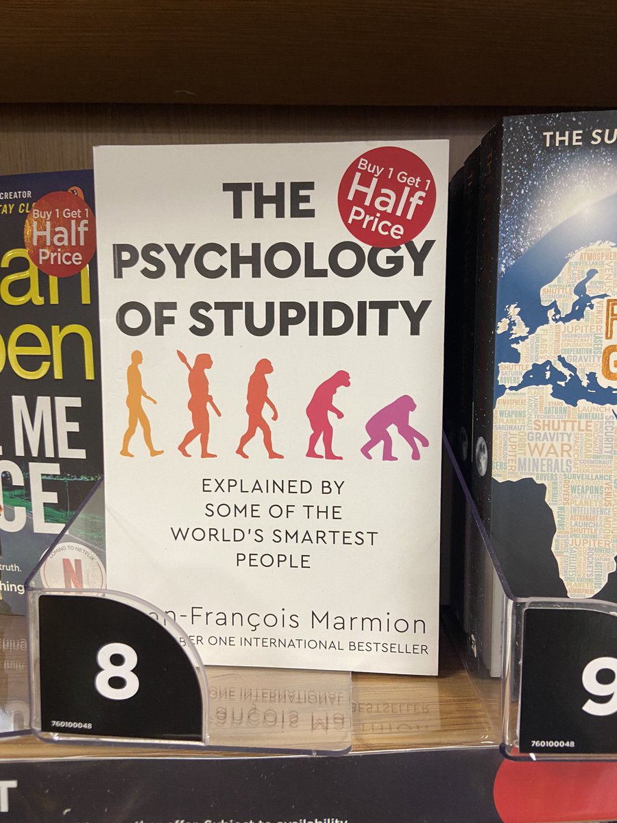 readmybook's tweet photo. Some ignorant person just pushed in at the ev chargers and refused to move even when I pointed out the queue - thought about buying this book in the service station and handing it to her - “I bought you this for a bit of self-reflection’ https://t.co/mQz9vNzykV