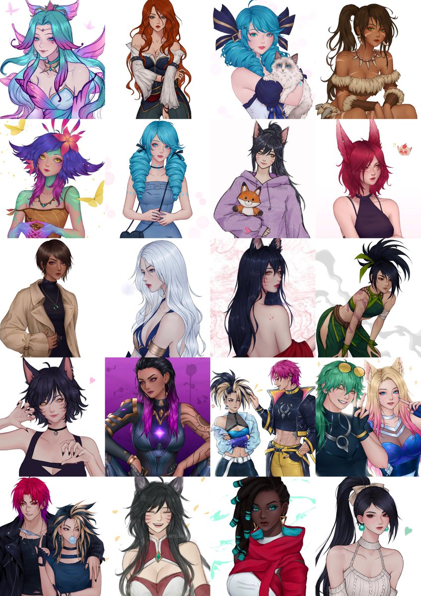 artelsia's tweet photo. 2023 was a wonderful year for me as an artist because I drew a lot! Can't wait to see what 2024 will bring 🌟 https://t.co/RWVpva8klR