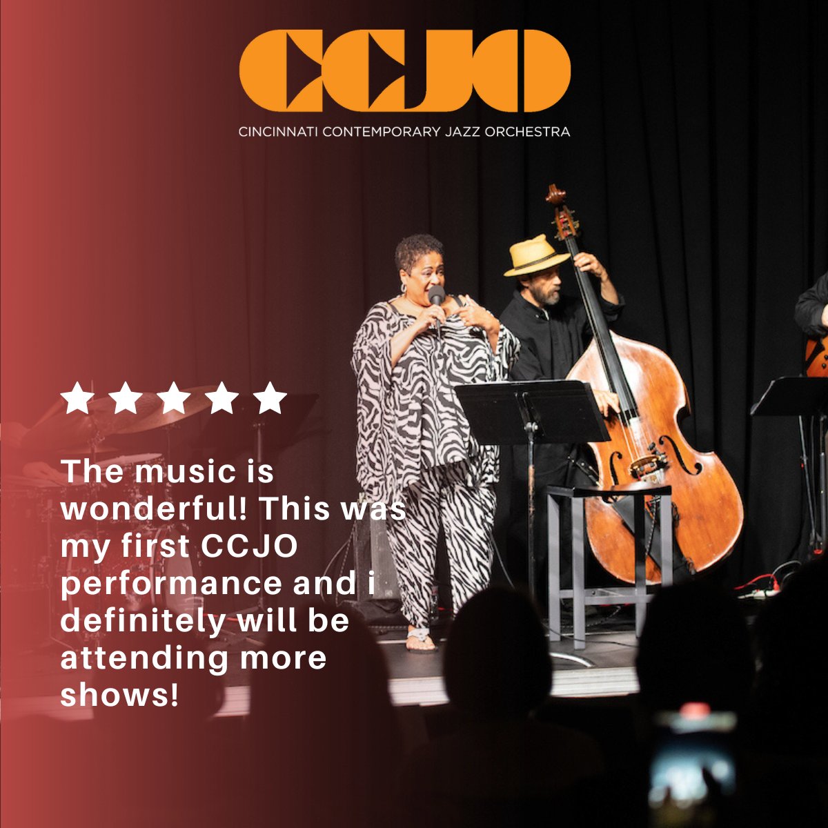 cincinnatijazz1's tweet photo. Thank you for the kind words. We love our audience. Can't wait to see you again.
#jazzmusic #jazz #CCJO #cincyarts #musician #jazzmusician #livemusic #saxophone #piano #jazzguitar #jazzmusicians #jinglejazz https://t.co/WC0FDJ9ABq
