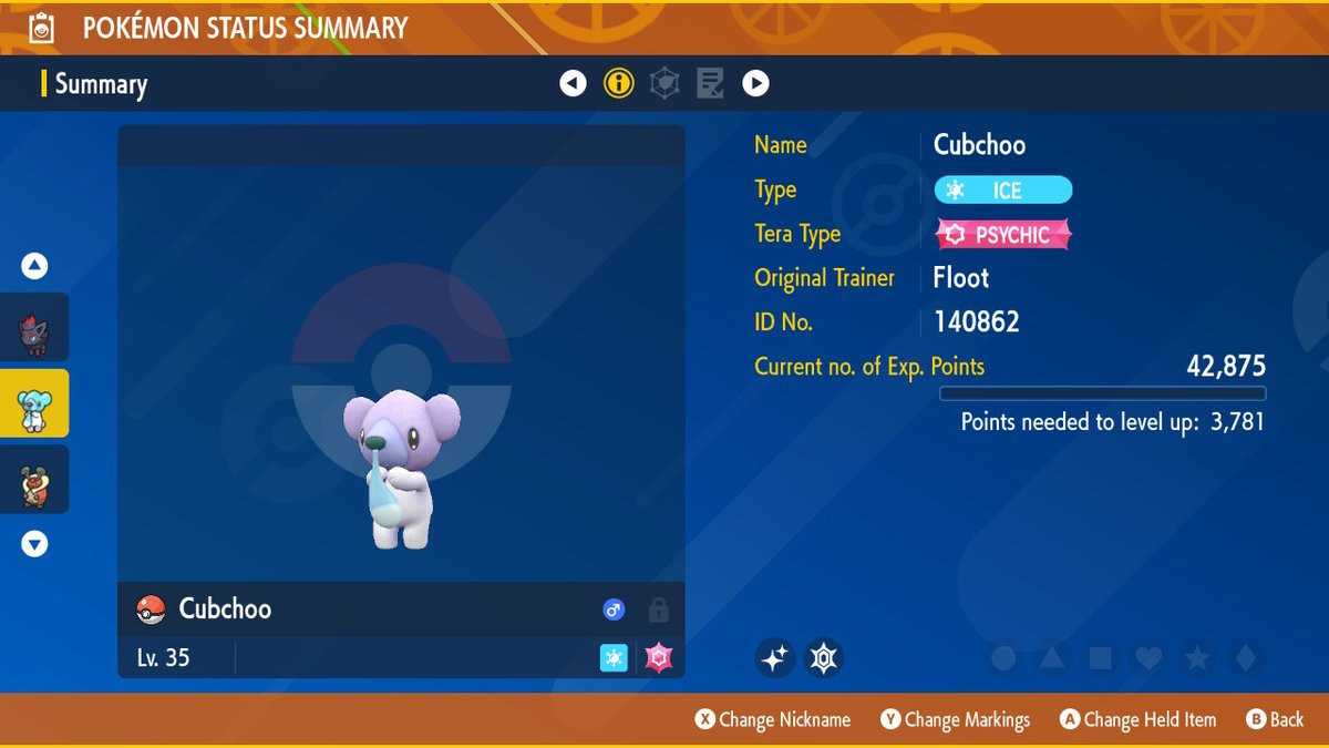 Flootenkerp001's tweet photo. Shiny Cubchoo!
#ShinyPokemon #shinyhunting #shinyraid #PokemonScarletViolet #NintendoSwitch https://t.co/rCZeqNqeNJ