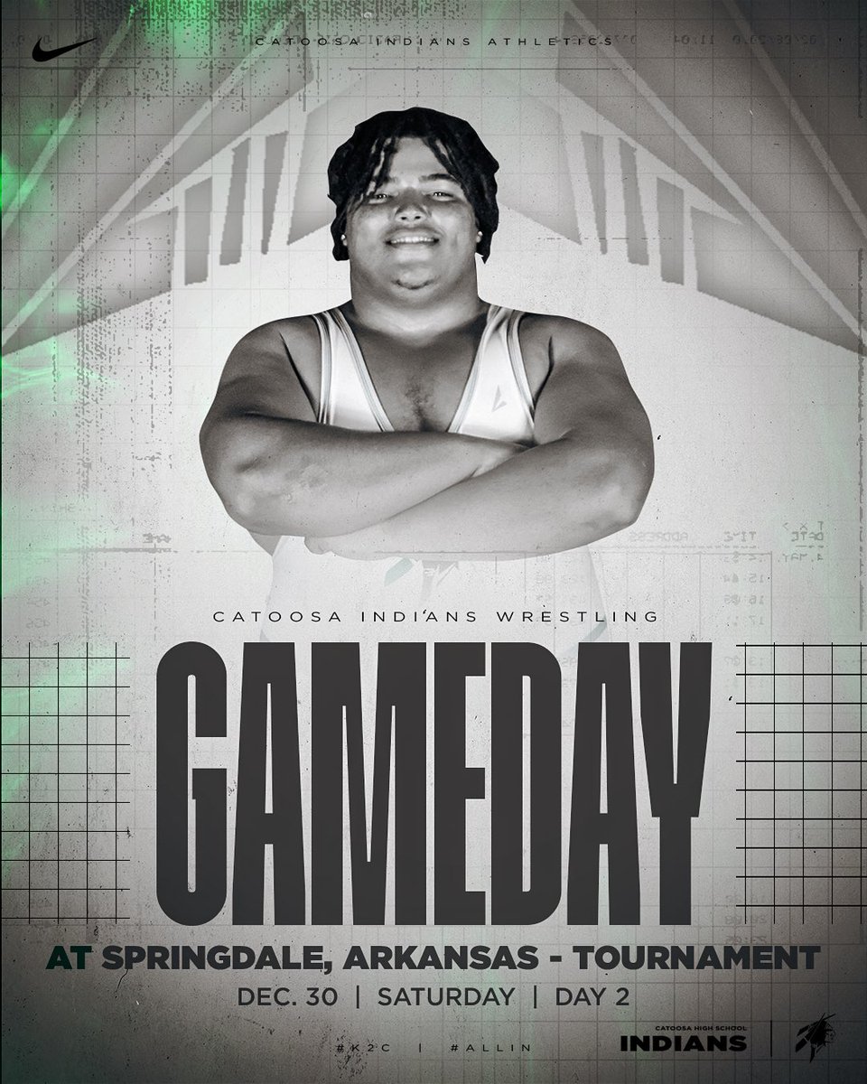 Day ✌️
🆚 Diamond State Duals
📅 December 29-30
🕰 9:30 AM 
📍Springdale Har-Ber High School