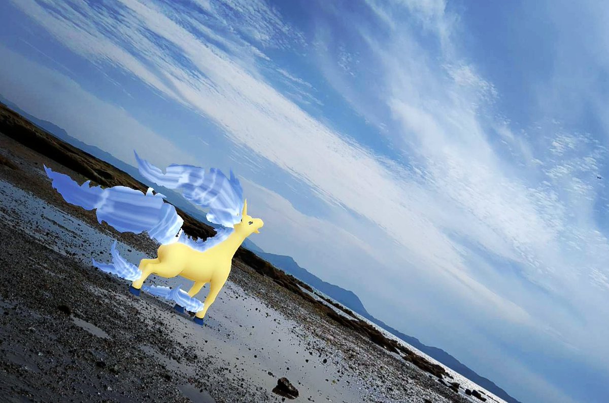zJ9y8GMry6Xk0UH's tweet photo. 『BLUE④』

ギャロップとポニータ📷💙💙💙

#GOsnapshot #NianticAR 
#ARofTheDay #PokemonGO 
#PokemonGOar 
#ポケモンGo 
#ポケモンGOしてる人と繋がりたい 
#BLUEAR #sea ＃sky https://t.co/ztvUHuSQUj