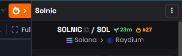 Solnic_sol's tweet photo. The $SOLNIC Community is going to be the strongest in the crypto space!

We are skyrocketing, nearly 600 holders, Trending on Dexscreener #27 and #12 on SOL Trending
 
Be a part of #SOLNICARMY https://t.co/cAuGQAXiGg