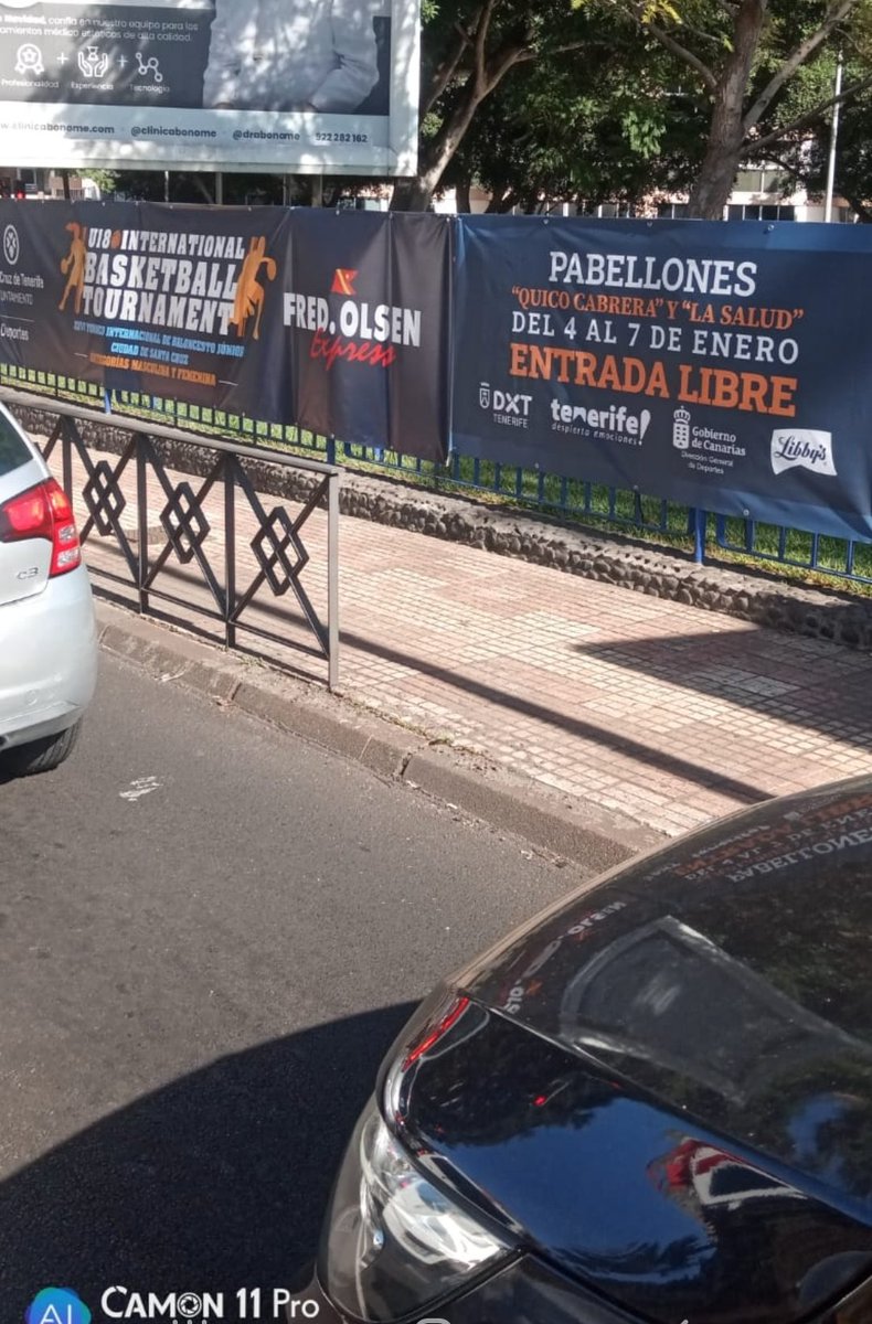 Ya estamos en las calles de Santa Cruz. XXVI Fred.Olsen Express u18 International Basketball Tournament.
Pab. Quico Cabrera y La Salud 4 al 7 Enero 
Te esperamos👈🏼