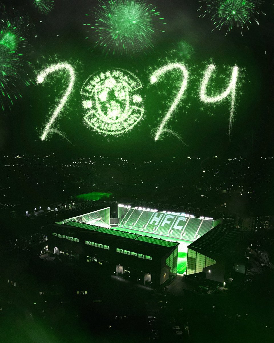 HibernianFC's tweet photo. Happy New Year Hibees! 🎉 2️⃣0️⃣2️⃣4️⃣ https://t.co/7L1XA8bOn3