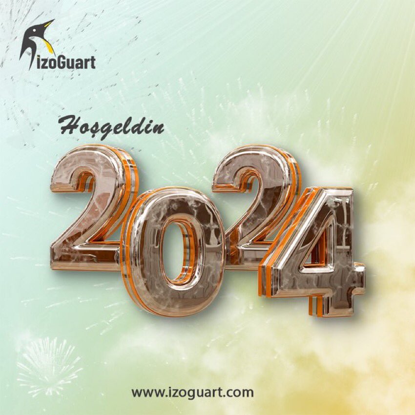 izoguart's tweet photo. 2024’ün hayatınıza mutluluğu, neşeyi ve en özel anları getirmesini dileriz. Yeni Yılınız Kutlu Olsun.#izoGuart https://t.co/hry51RnW7o