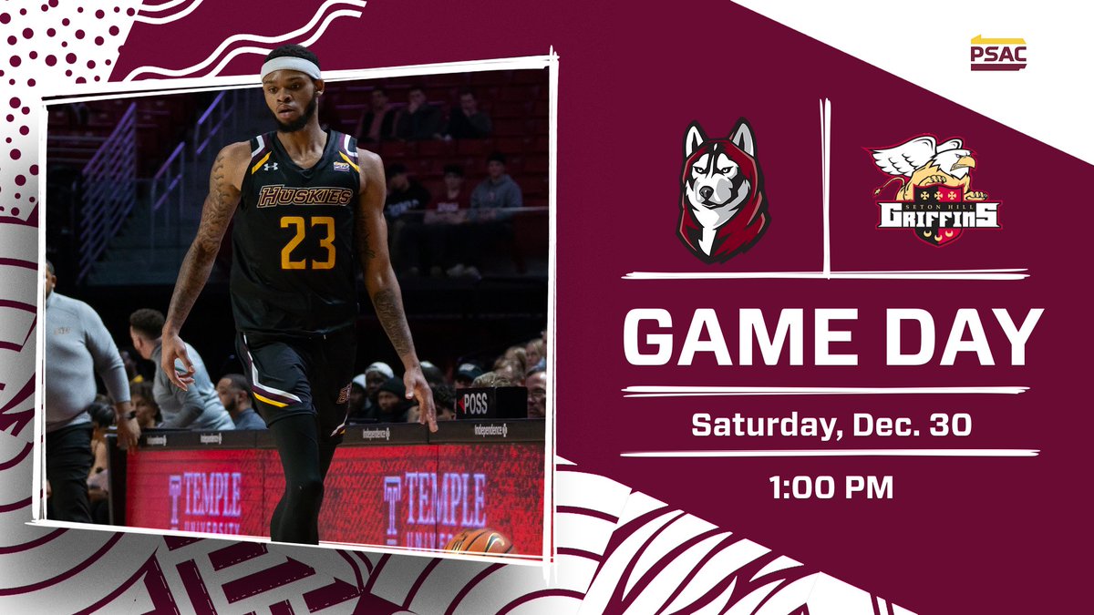 🏀: Back from the holiday break with some <a href="/BUHuskiesMBB/">BU Men's Basketball</a> action as they take on Seton Hill at 1 PM!

📊: bit.ly/BUMBB
🎙: bit.ly/911WHSK
🎥: bit.ly/BUSNSt

#Unleashed