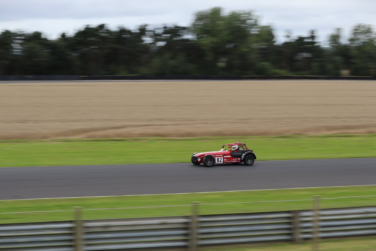 Another double in August, starting with Croft for a CTCRC round on on the Saturday;