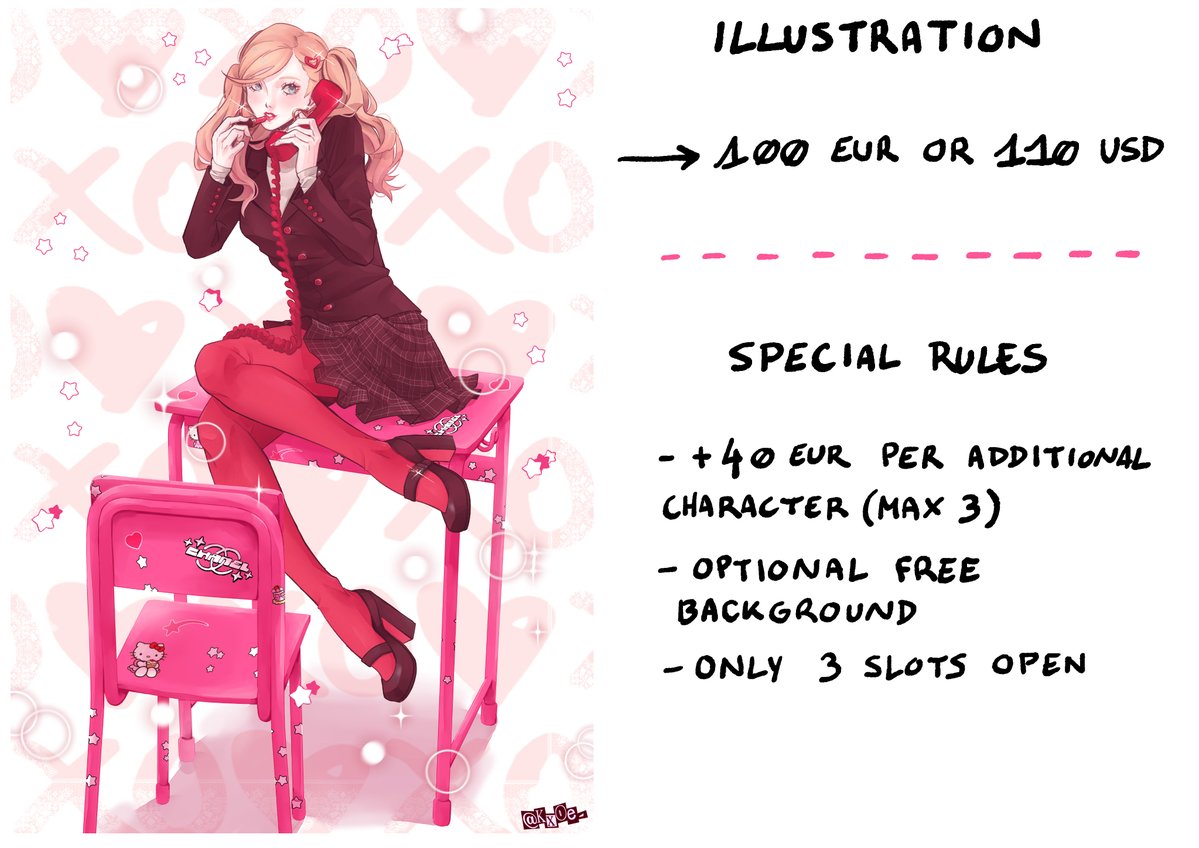 ✧ NEW YEAR C0MMS OPEN ! ✧
i've opened a ko-fi for the occasion, please make your order over there ! -> ko-fi.com/chouchen
i have a total of 23 slots open until january 12th ^_^ thank you for your support !!