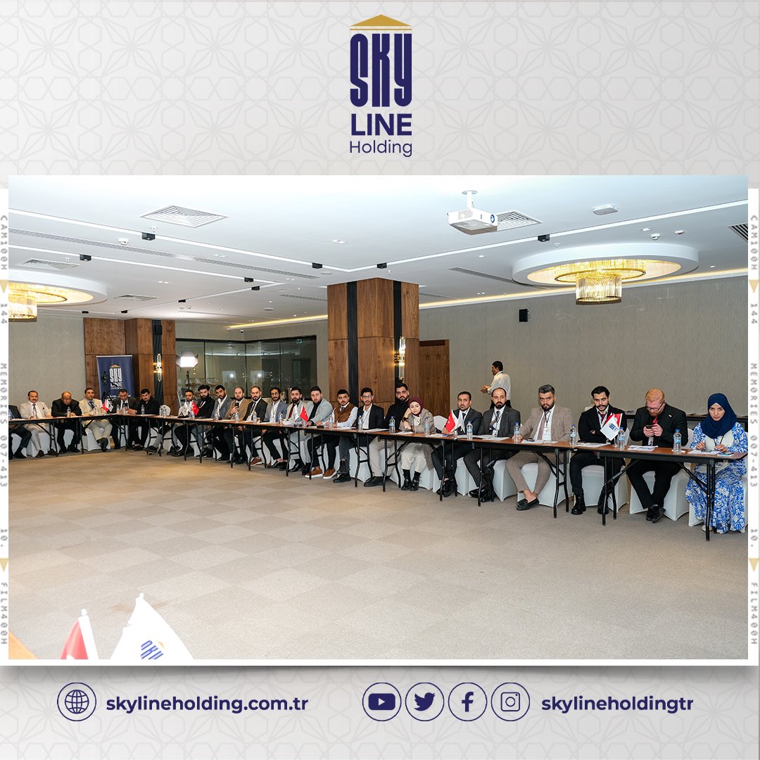 skyline_holding's tweet photo. اختتمت مجموعة سكاي لاين القابضة عام 2023 بمؤتمرها السنوي الثالث والعشرين،  بحضور مديرها العام السيد محمد المصلي ومديري الشركات ومجموعة من الشخصيات الاعتبارية، حيث أكد " المصلي " في كلمته على مضي مجموعته بخطى ثابتة نحو تحقيق أهدافها، متقدماً بالشكر والتقدير لكوادر المجموعة على جهودهم وإنجازاتهم خلال عام 2023، كما استعرضت شركات المجموعة ��نجازاتها للعام الماضي ورؤيتها للعام القادم .
