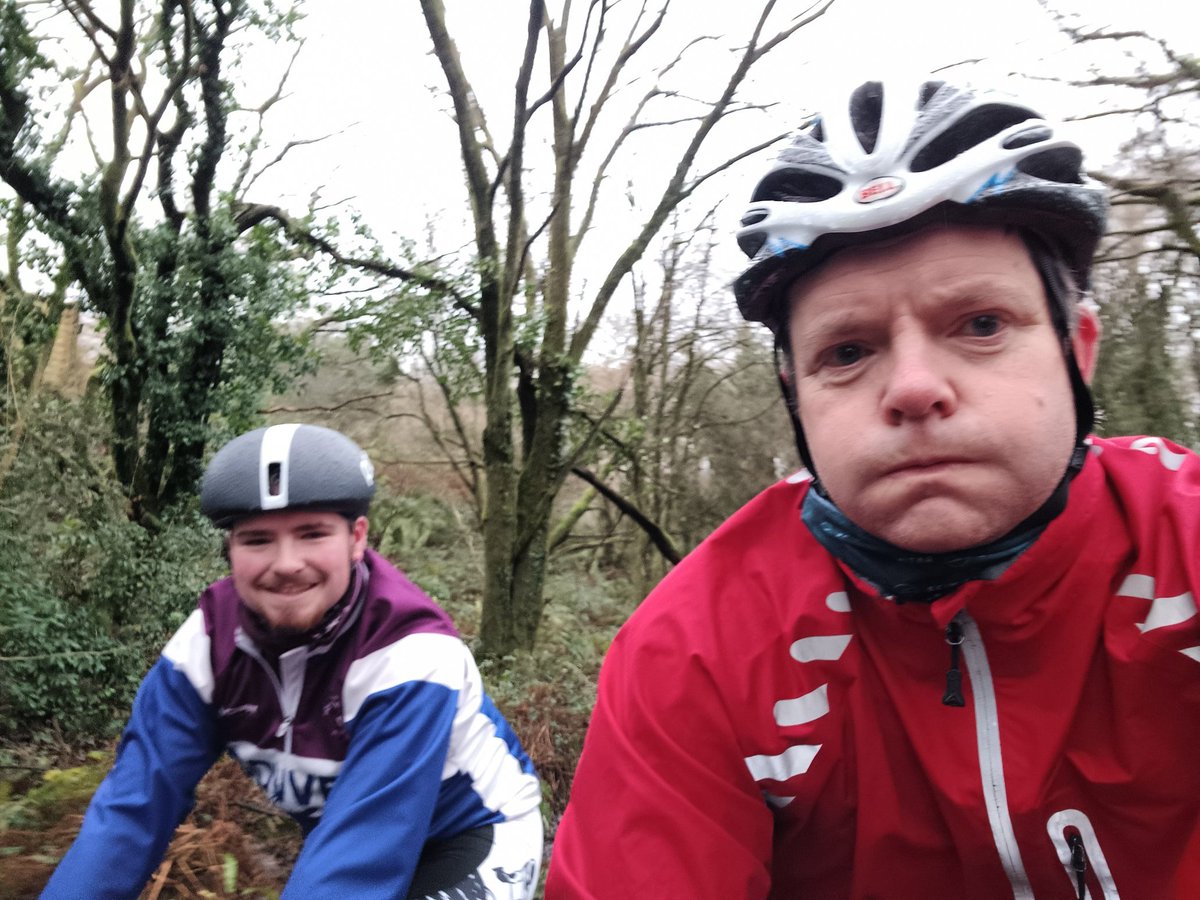 Not great conditions for a bike ride with <a href="/Benswf04/">Benjamin Fox</a> <a href="/GowerRiders/">Gower Riders CC</a>