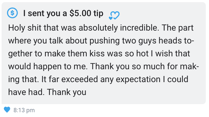 Here are some testimonials from satisfied subbies who ordered custom clips from Me in the past. 😇 It's<a href="/tag/cbj"class="tags"><span>#cbj</span></a>
