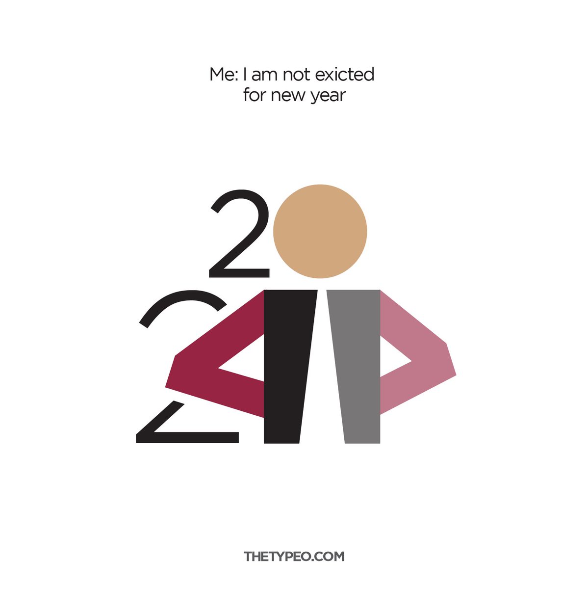 OwaisRiaz's tweet photo. #NewYear
.
.
.
.
#NewYear2024 #newyeareve #typography #meme #owaisriaz #thetypeo https://t.co/Ucb8CHYUng