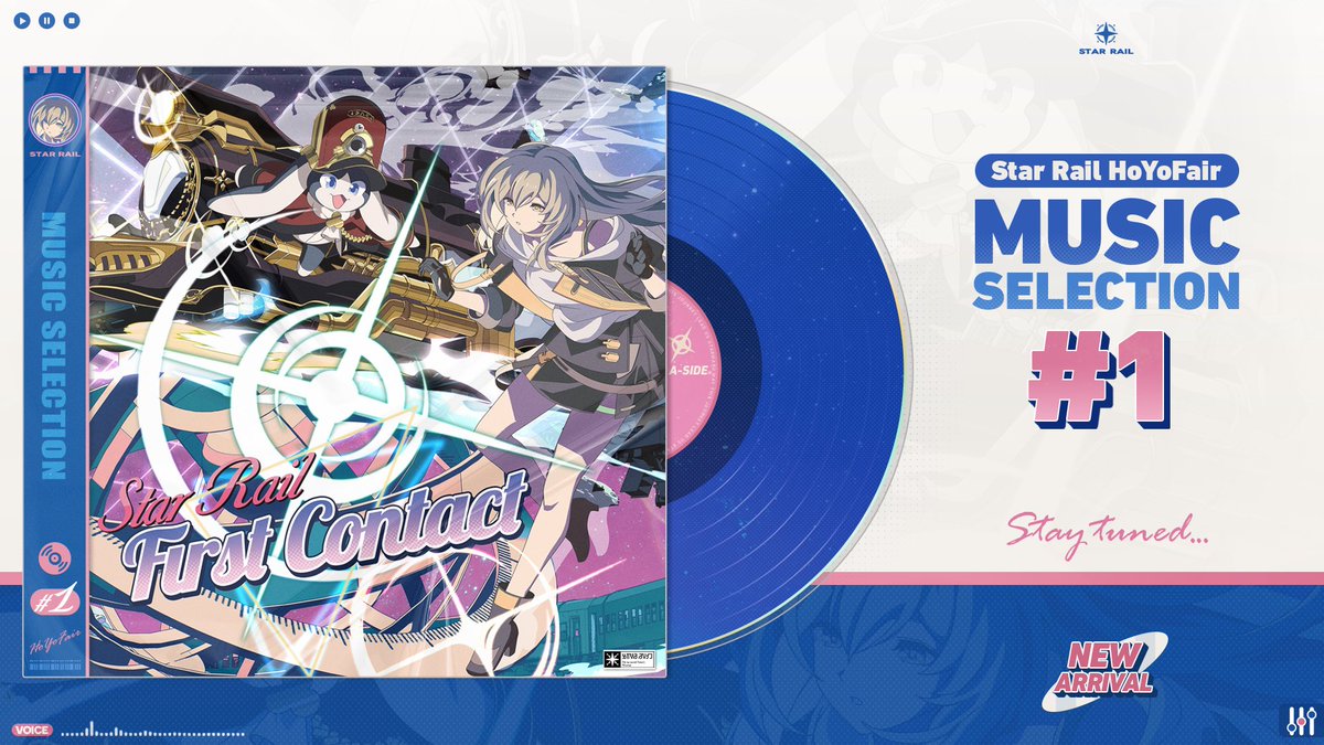 HoYoFair_0's tweet photo. A fan music project showcasing the possibility otherwise in the worlds of Honkai: Star Rail. 
"Star Rail HoYoFair Music Selection"  

🌠 EP · First Contact 🌠 
Coming soon.  

Stay tuned for more updates!  

#FirstContact #HonkaiStarRail https://t.co/ZWzBw22Q3z