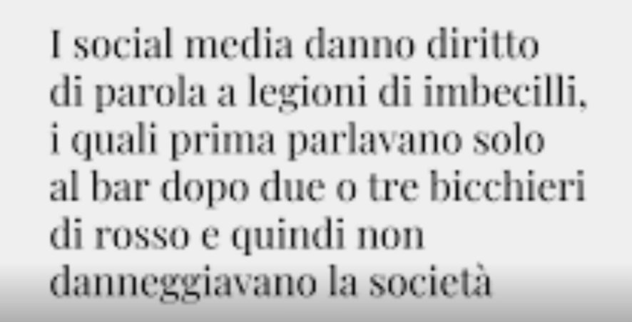 ritafrediani's tweet photo. Leggendo le cavolate, le cattiverie, sotto l' hashtag #Parsi, ricordo a tutti voi quanto sono attuali le parole di Umberto Eco https://t.co/9wTp4XEWcW