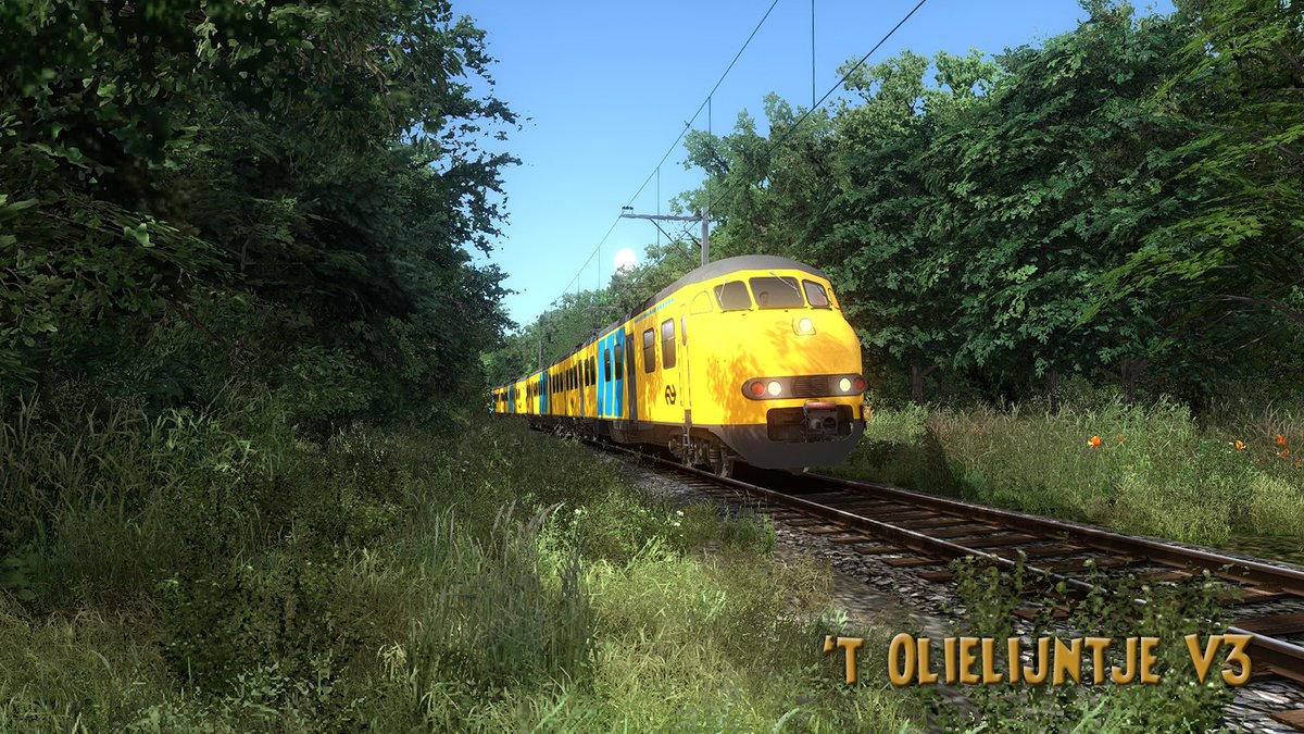 dutchsims's tweet photo. De route bevat de olielijn tussen Nieuw-Amsterdam en Schoonebeek plus de trajecten Emmen - Zwolle - Almelo zoals deze erbij lagen in 1990.

Nieuw in deze versie is o.a.: uitgebreide trajecten naar Zwolle en Almelo en verbeterde scenery over de hele route.

https://t.co/lvzr5bOmBg https://t.co/o8lIE5dyi8