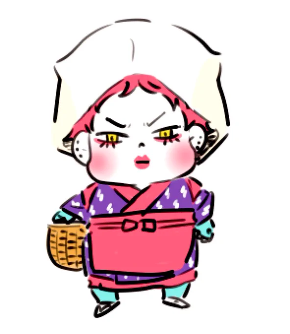 【マシマロ返信】 πの詰め方が甘い〜  ありがとうございます…!ニッチな性癖を詰めた絵ですが、どなたかお一人でも心に刺さったなら、やったーと描いた冥利につきます。嬉しいです。他の絵も追加して再公開したいなと。  これはにょたでなく女装です。