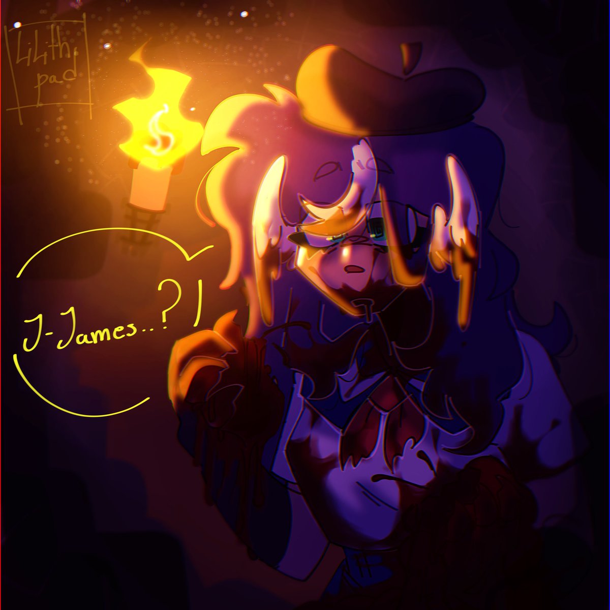 Lilithpad2's tweet photo. Late night snack 😋
Oh James? Yeah he's fine
#yhsfanart #yhsreboot #yhsnova https://t.co/14hp8fRUBW