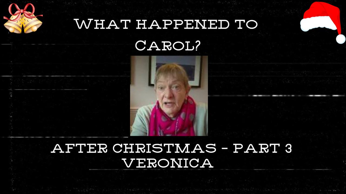 New Year's Eve Eve. And time for another of the final instalments in the Carol mystery. Do you have any idea what's happened yet?

Let's see if Veronica's info will help.

 youtu.be/bjNE7LL316Y

with <a href="/wendyfisher32/">Wendy</a> as Veronica.