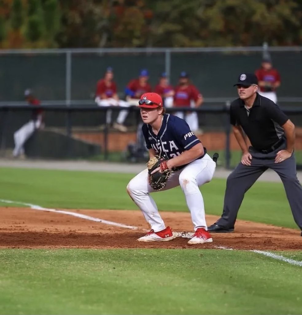 USCABaseball's tweet photo. ‼️34 Days until Opening Day‼️

Wearing the #34 jersey this season will be Redshirt Junior Capers Molinaroli! The C/1B is from Summerville, SC and comes to Aiken after 2 years at USC Sumter where he hit a combined .374 with 10 HRs! https://t.co/hXPSeAu3c5