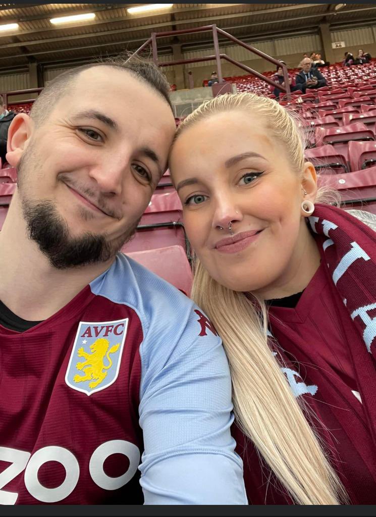 Getting Married 6th Jan, heres to a long and happy marriage together, Keith and Nat #AVFCLIVE.