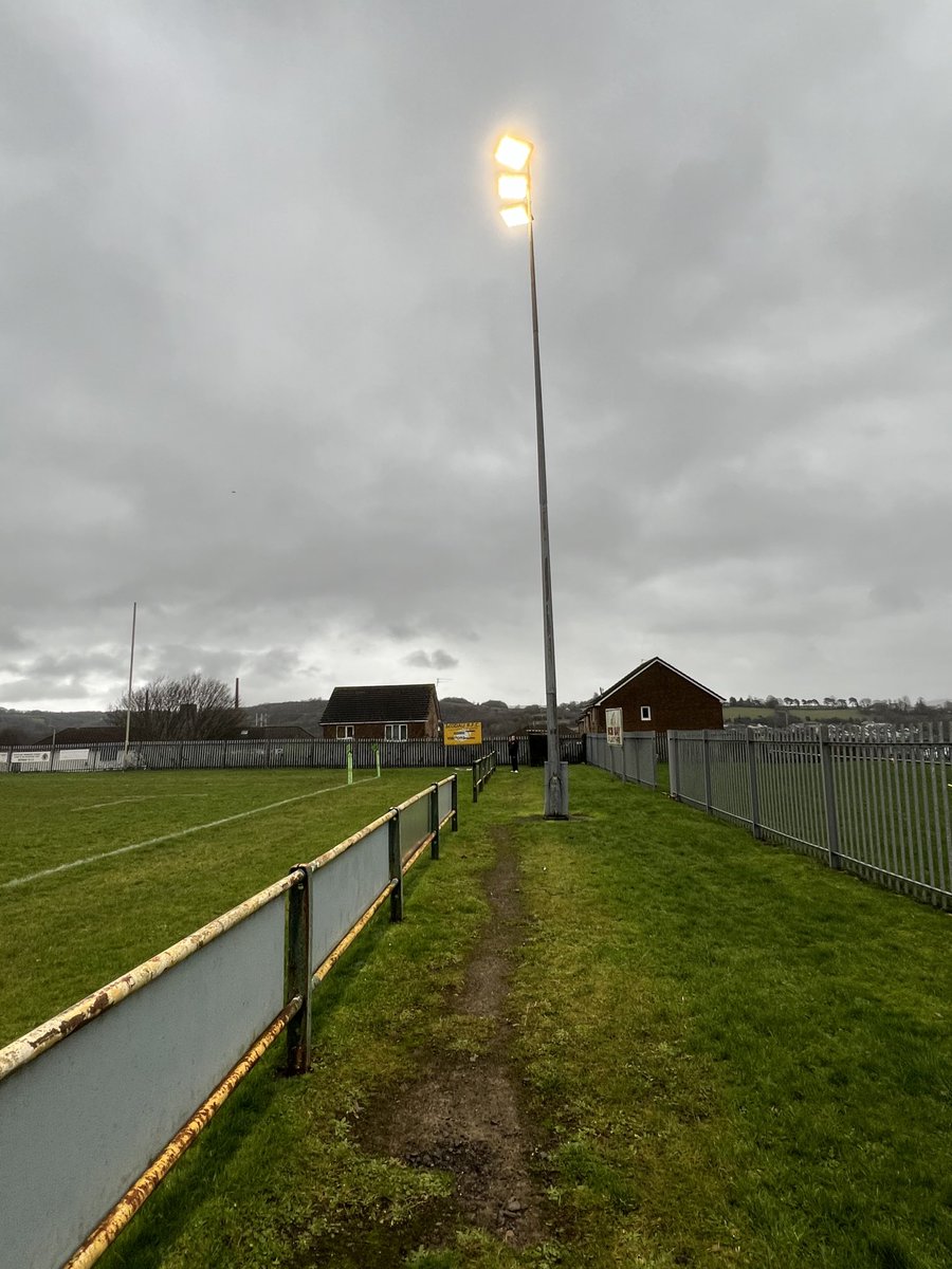 DyfedPowysFed's tweet photo. Dark and dingy here at Beddau but at least it’s dry. #rugbyfix https://t.co/e6iy5gLncv