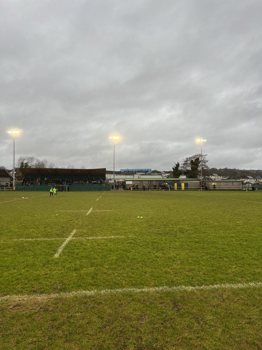 DyfedPowysFed's tweet photo. Dark and dingy here at Beddau but at least it’s dry. #rugbyfix https://t.co/e6iy5gLncv