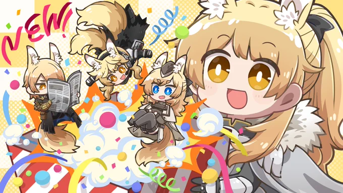 #2023年自分が選ぶ今年の4枚2枚目自分の絵に自信をもらえた絵、3枚目沢山の方のご協力で完成した合同トランプの絵、4枚目マリアちゃんのお誕生日の絵、そして1枚目大好きな作品に関わることができた絵、絵を通して色々楽しむことができました!来年もよろしくお願いします!! 