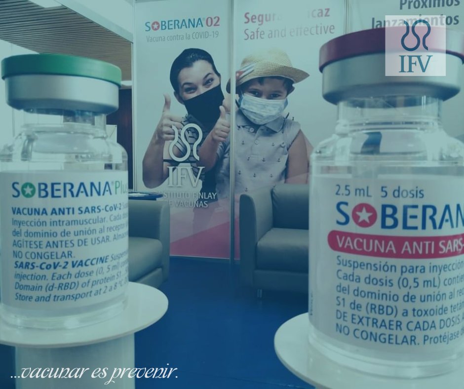 Al cierre del 2023, queremos recordar que un 95% de los niños cubanos 🇨🇺, entre 2 y 18 años de edad, fueron vacunados con el esquema heterólogo de SOBERANA02 y SOBERANAPLUS. #CienciaCubana #biotecnología #vacunas #EstaEsLaRevolución