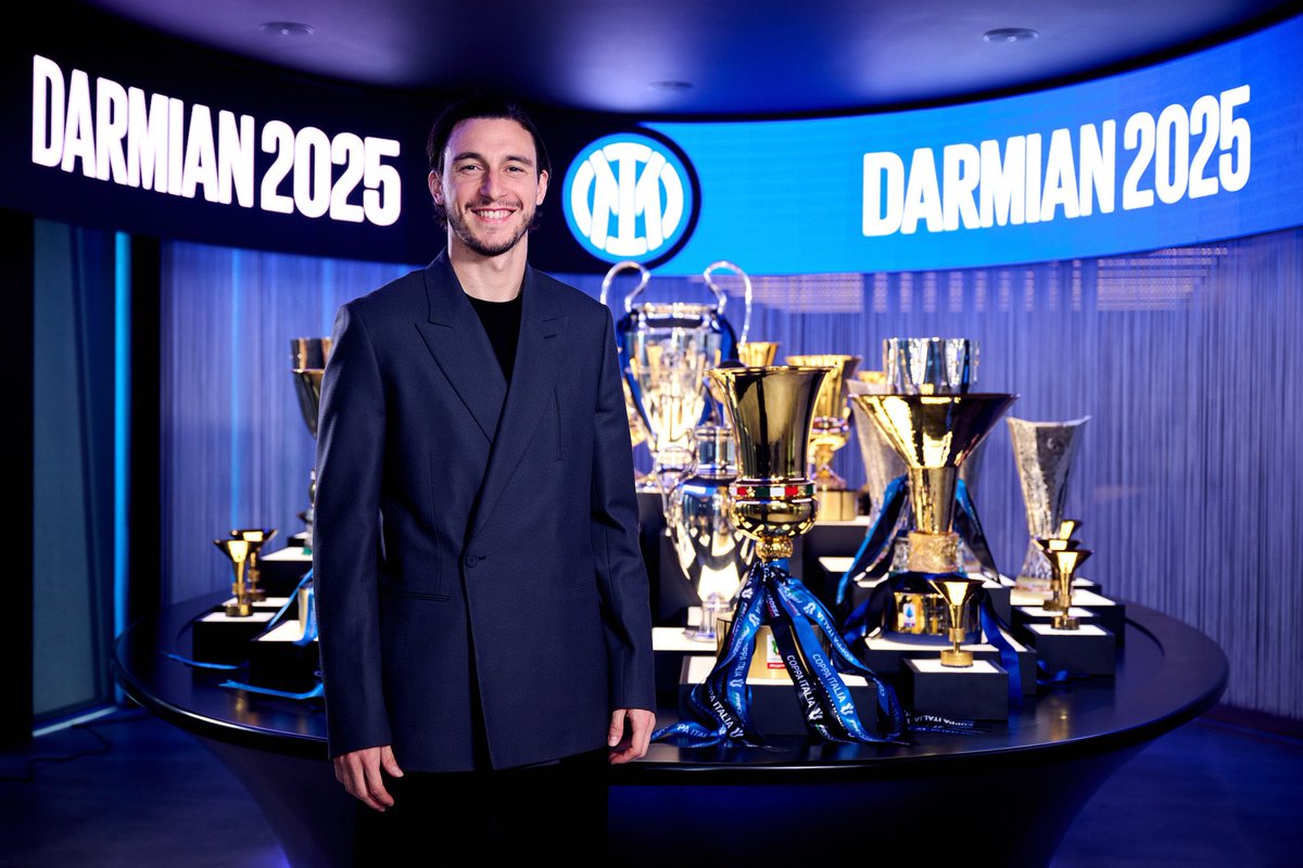 🚨⚫️🔵 Official, confirmed. Matteo Darmian has signed new deal at Inter valid until June 2025.
