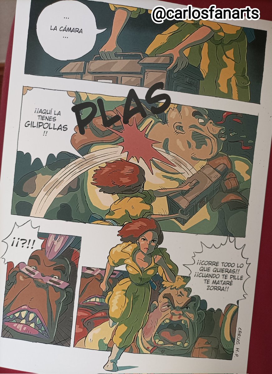 carlosfanarts's tweet photo. Mi cómic de las TMNT! Ya tengo 4 páginas!!RT please!!! https://t.co/zaGFboAFh0
